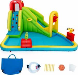 Costway Park wodny dmuchany zamek dla dzieci ze zjeżdżalnią 6