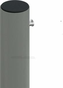 vidaXL vidaXL Zwijana markiza boczna na taras, czarna, 180 x 600 cm 5