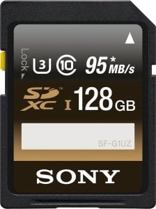 Karta Sony SDXC 128 GB Class 10 UHS-I/U3  (2190246143) 1