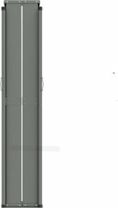 vidaXL vidaXL Zwijana markiza boczna, czarna, 180 x 1200 cm 4