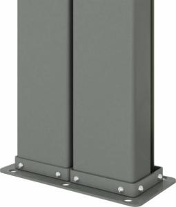 vidaXL vidaXL Zwijana markiza boczna, czerwona, 220x600 cm 6