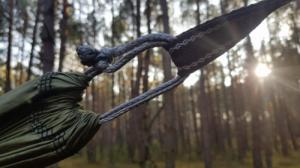 Bushmen Miękka Szekla do hamaków Bushmen 10kN - zielona Uniwersalny 7