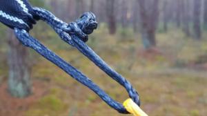 Bushmen Miękka Szekla do hamaków Bushmen 10kN - pomarańczowa Uniwersalny 4