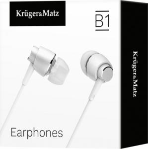 Słuchawki Kruger&Matz B1 białe 3
