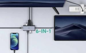 Stacja/replikator Aukey USB-C (ITAN1020120) 2