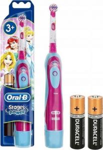 Szczoteczka Oral-B Kids Stages Power Princess Różowo-niebieska 2