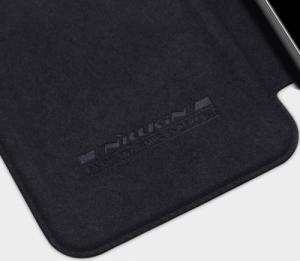 Nillkin Nillkin Qin Case etui do Xiaomi Poco X4 Pro 5G osłona na aparat kabura pokrowiec obudowa z klapką brązowy 13