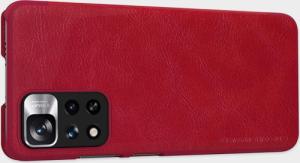 Nillkin Nillkin Qin Case etui do Xiaomi Poco X4 Pro 5G osłona na aparat kabura pokrowiec obudowa z klapką brązowy 14