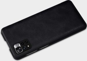 Nillkin Nillkin Qin Case etui do Xiaomi Poco X4 Pro 5G osłona na aparat kabura pokrowiec obudowa z klapką brązowy 5