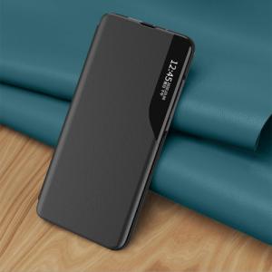 Hurtel Eco Leather View Case elegancki futerał etui z klapką i funkcją podstawki Samsung Galaxy A53 5G czarny 10