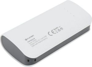 Powerbank Platinet Leather 5200mAh Biało-czarny 2