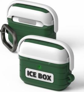 Ringke Etui ochronne Ice Box do AirPods 3 biało-zielone 1