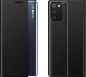 Clear View New Sleep Case pokrowiec etui z klapką z funkcją podstawki Samsung Galaxy A03s (166,5) czarny 1