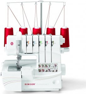 Maszyna do szycia Singer Singer SMO 14T968 Professional Overlocker/ 1,300 Stitches-Per-Minute/ Fully Automatic Self-Adjusting Tension System/ White - SMO 14T968 2