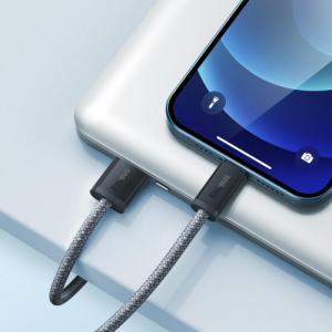 Kabel USB Baseus USB-A - Lightning 1 m Szary (CALD000416) 8