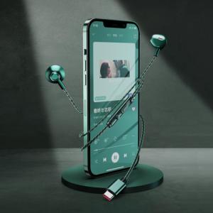 Słuchawki Remax Remax przewodowe słuchawki z wbudowanym pilotem głośności Lightning 1,2m srebrny (RM-711I) 3