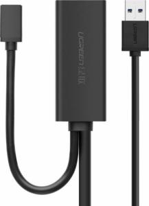 Kabel USB Ugreen USB-A - USB-A 10 m Czarny (6957303828272) 4