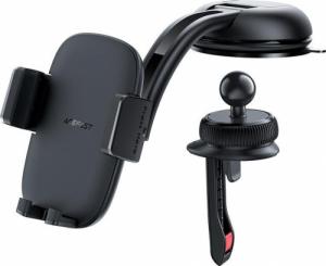 Acefast Acefast samochodowy uchwyt do telefonu na kokpit i kratkę wentylacji czarny (D5 black) 1