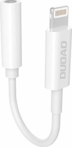 Adapter USB Dudao Lightning - Jack 3.5mm Biały  (6973687242336) 1