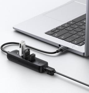HUB USB Ugreen CM416 1x RJ-45  + 3x USB-A 2.0 (UGR1222BLK) 7