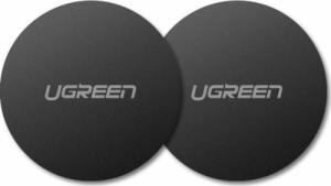 Ugreen Ugreen metalowe płytki do samochodowych uchwytów magnetycznych szary (LP123) 2