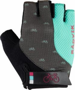 Radvik Rękawiczki rowerowe Runde niebiesko-szare r. M 2