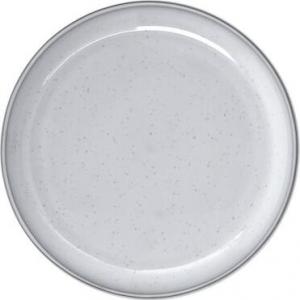 DUKA Talerz śniadaniowy DUKA LERA 21.5 cm jasnoszary porcelanowy 1