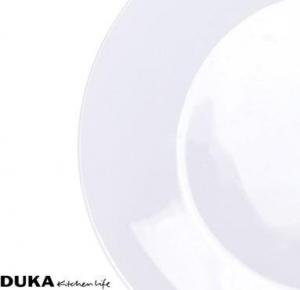 DUKA Talerzyk deserowy DUKA FELICIA MODERN 15 cm biały porcelana 1