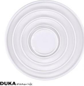 DUKA Talerz śniadaniowy DUKA STAPEL 20 cm biały porcelana 4