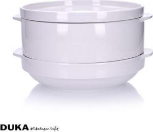 DUKA Talerz śniadaniowy DUKA STAPEL 20 cm biały porcelana 7