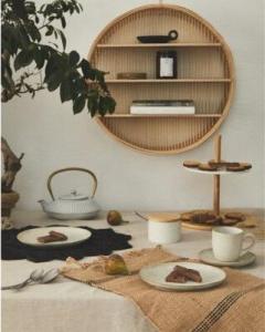 DUKA LAGUN ZEN TALERZ 28CM BEŻOWY 11