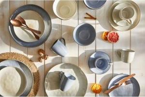 DUKA LAGUN ZEN TALERZ 28CM BEŻOWY 2