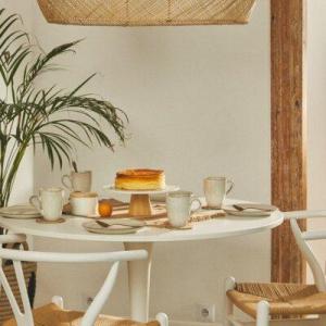 DUKA LAGUN ZEN TALERZ 28CM BEŻOWY 8