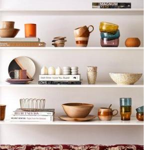 DUKA Talerz obiadowy DUKA JORDEN 26 cm brązowy kamionkowy 11