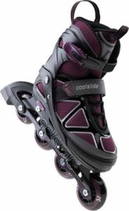 Rolki CoolSlide Butters YB rekreacyjne regulowane czarne r. 35-38 2