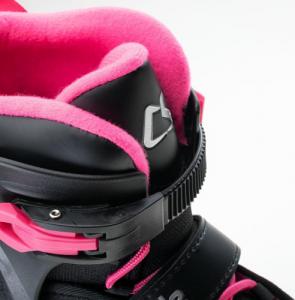 Rolki CoolSlide Nachos YG rekreacyjne regulowane czarne r. 36-39 6