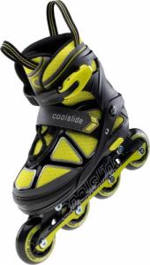 Rolki CoolSlide Butters YB rekreacyjne regulowane zielone r. 39-42 3