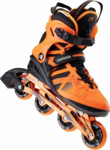 Rolki CoolSlide Lisboa rekreacyjne pomarańczowe r. 42 3