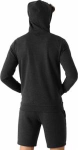 4f Bluza męska 4F ciemny szary melanż NOSH4 BLM353 23M S 4