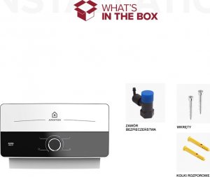 Przepływowy podgrzewacz wody Ariston Aures SM 5 EU 5 kW 0.8 MPa (3195211) 4