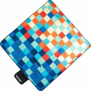Hi-Tec Koc piknikowy Battani niebiesko-pomarańczowy 150x180cm 2