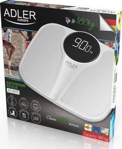Waga łazienkowa Adler Elektroniczna waga łazienkowa Adler AD 8172 do 180 kg - biała 2