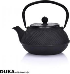 DUKA Zestaw do parzenia herbaty DUKA MARIKO 800 ml czarny żeliwo 3