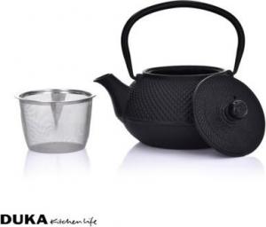DUKA Zestaw do parzenia herbaty DUKA MARIKO 800 ml czarny żeliwo 4