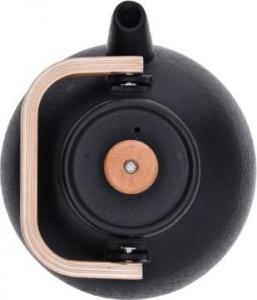 DUKA Dzbanek z zaparzaczem DUKA BAMBU 1000 ml czarny żeliwo 4