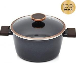 DUKA Garnek z pokrywką DUKA NOBLE COOK 4,1 l czarny aluminiowy 1