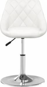 vidaXL vidaXL Krzesła stołowe, 6 szt., białe, obite sztuczną skórą 3