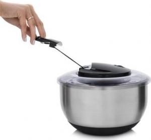 DUKA Wirówka suszarka do sałaty z miską DUKA SKARP srebrna stal nierdzewna 4