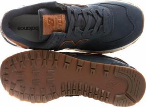 New Balance Męskie sneakersy New Balance ML574NBD granat 51 6