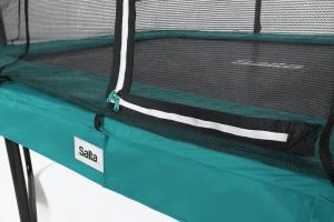 Trampolina ogrodowa Salta Comfort Edition z siatką wewnętrzną 305 x 214 cm zielona 2